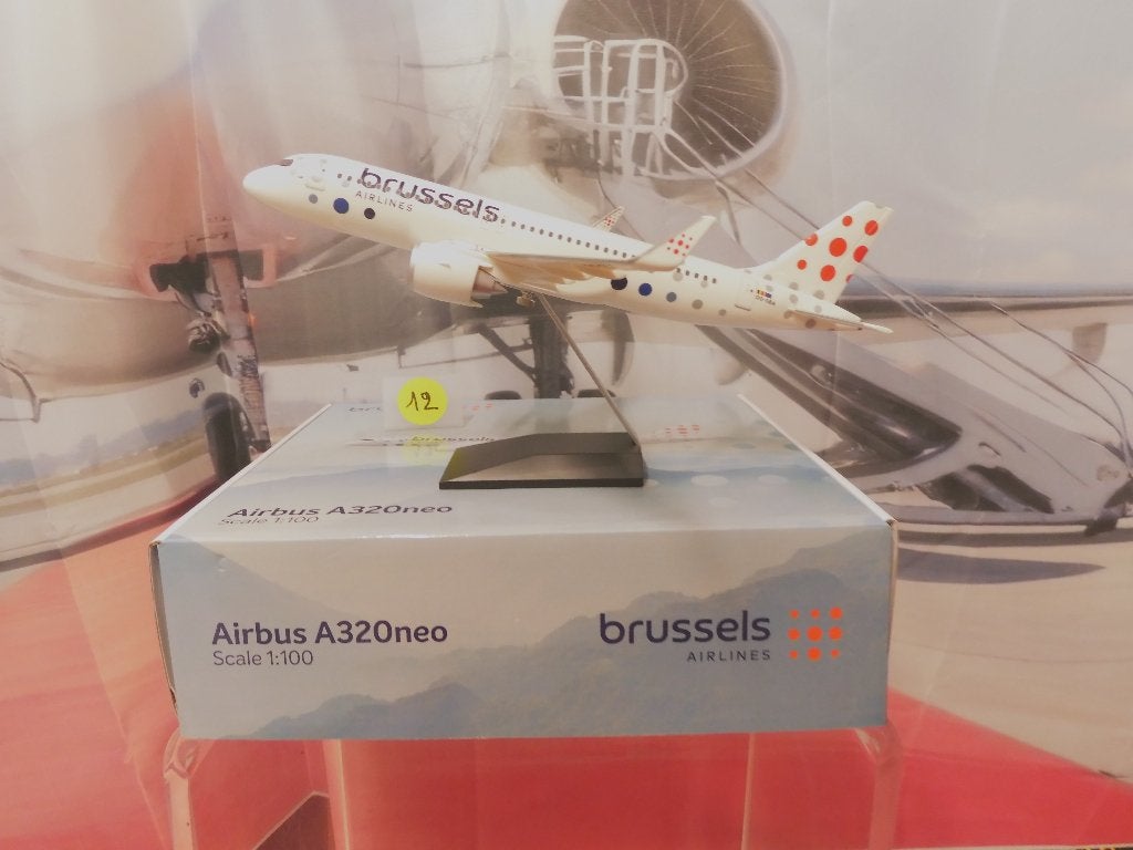 Brussels Airlines A320neo, Verzamelen, Luchtvaart en Vliegtuigspotten, Verzenden, Nieuw, Schaalmodel