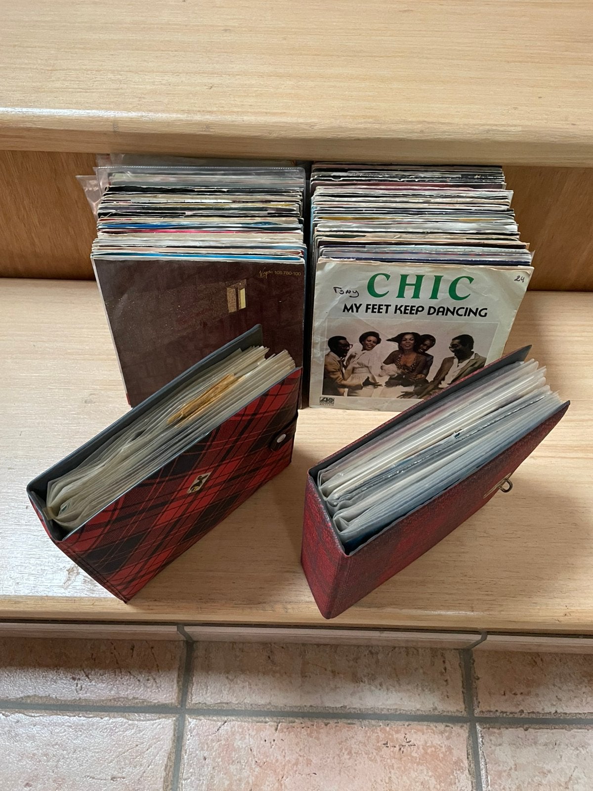 Lot de singles en vinyle, Enlèvement ou Envoi, Utilisé