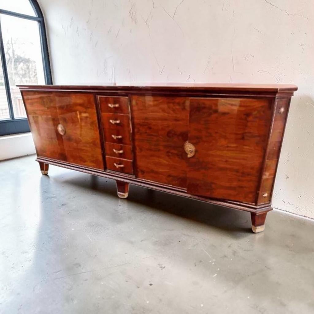 Vintage dressoir „Rabelais” dressoir van Coene Walnut uit de, Ophalen