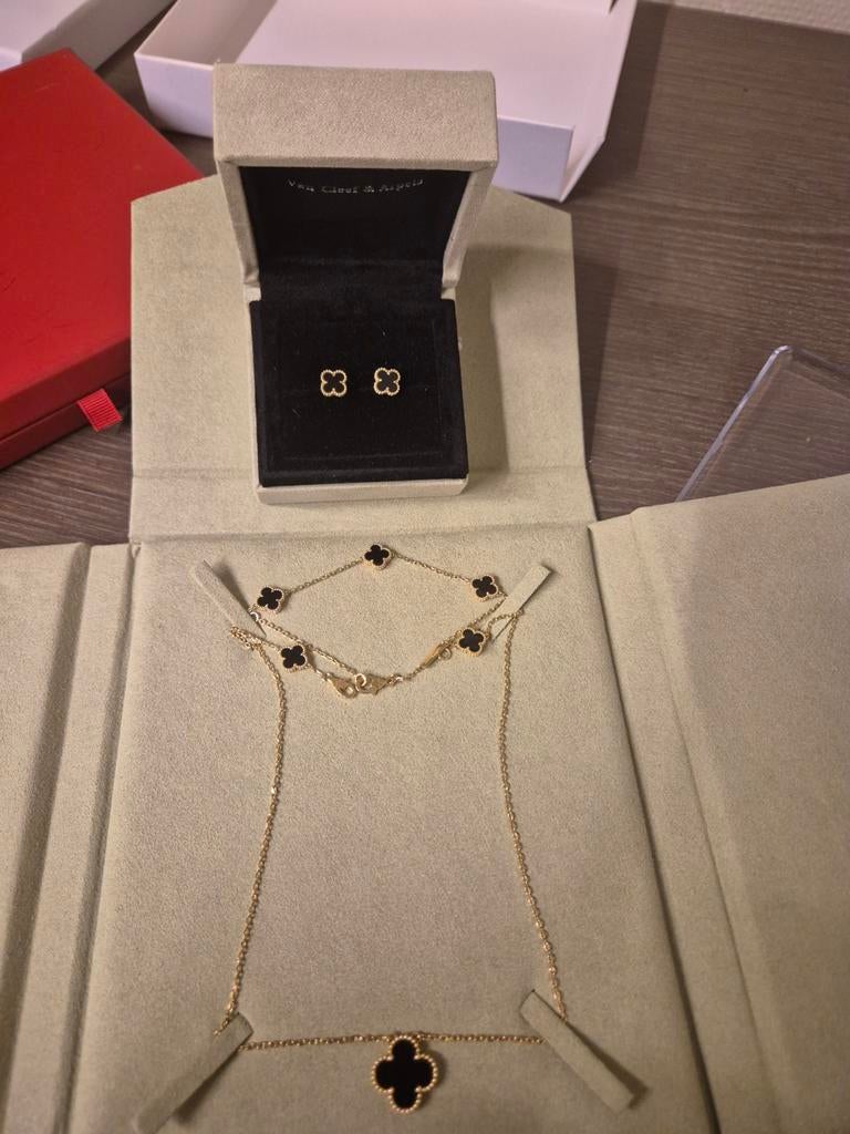Ensemble model van cleef or 18k, Ophalen, Goud, Goud