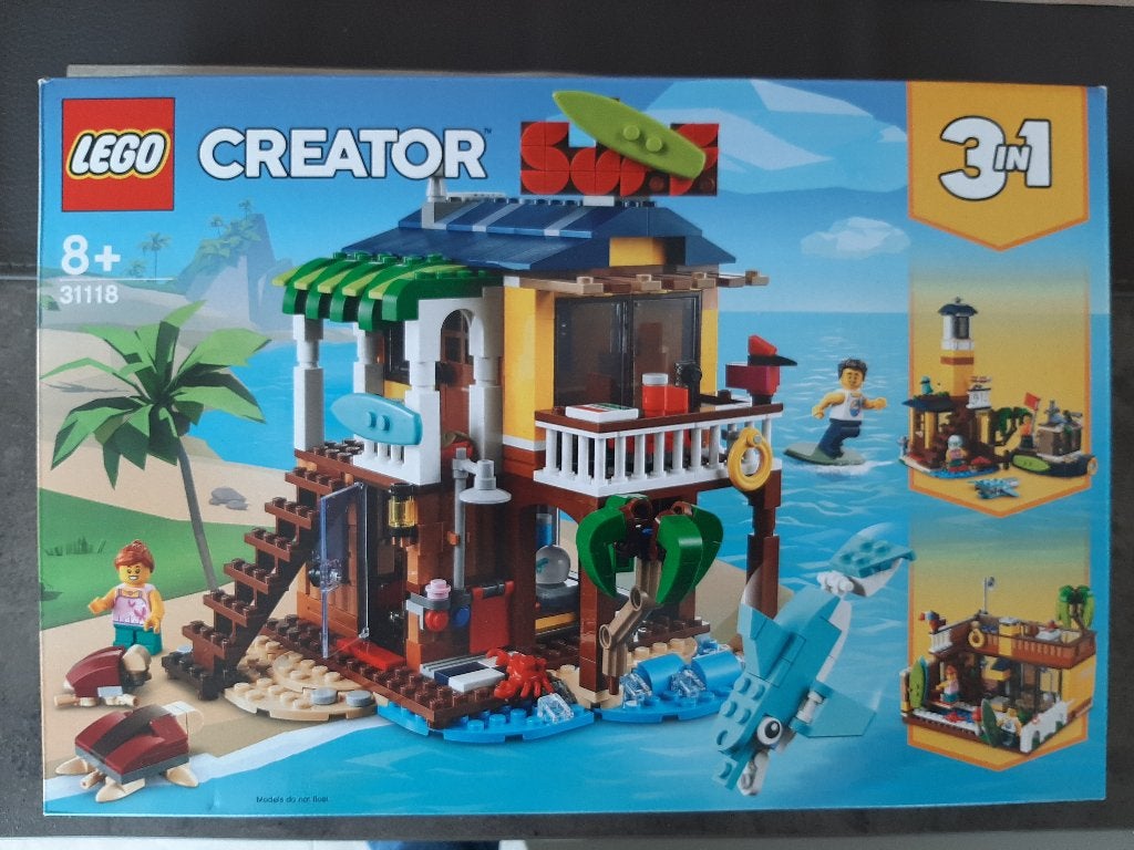 Lego Creator 31118: surfer strandhuis, Lego, Nieuw, Ophalen of Verzenden, Creator