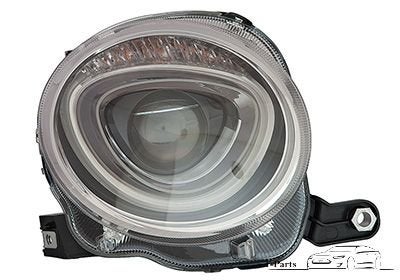 fiat 500 phare droit lampe 2015+ 52129441 d p t, Info@fabrikant.eu, Fabrikant BV, Utilisé, Fiat
