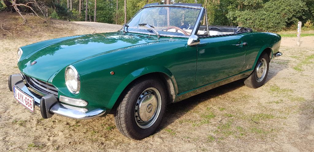 Fiat124 spider sport, Auto's, 4 cilinders, Cabriolet, Overige kleuren, Handgeschakeld