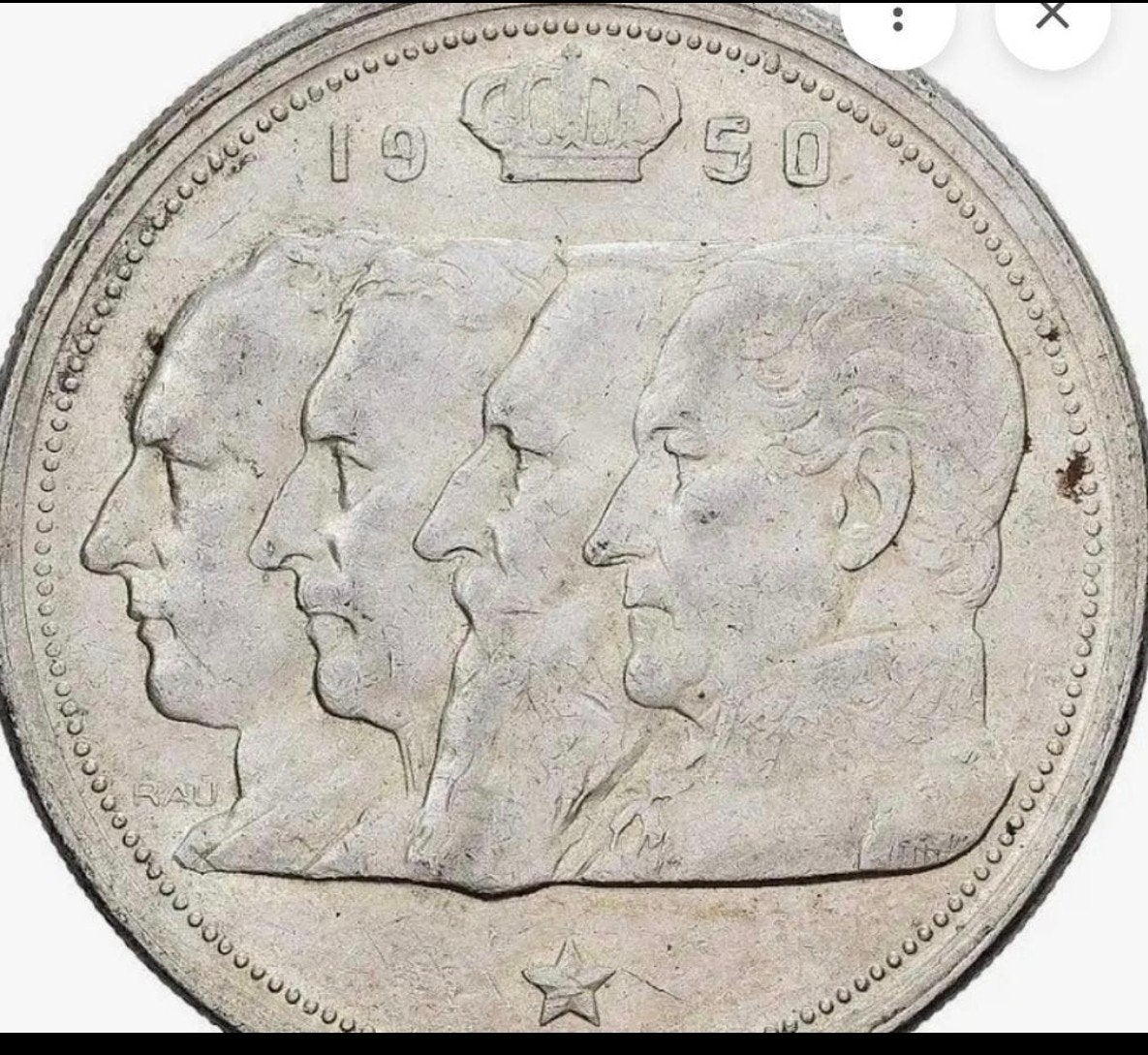 Régence Prince Charles, 100 Francs, 100 Frank en argent, Timbres & Monnaies, Enlèvement ou Envoi, Argent