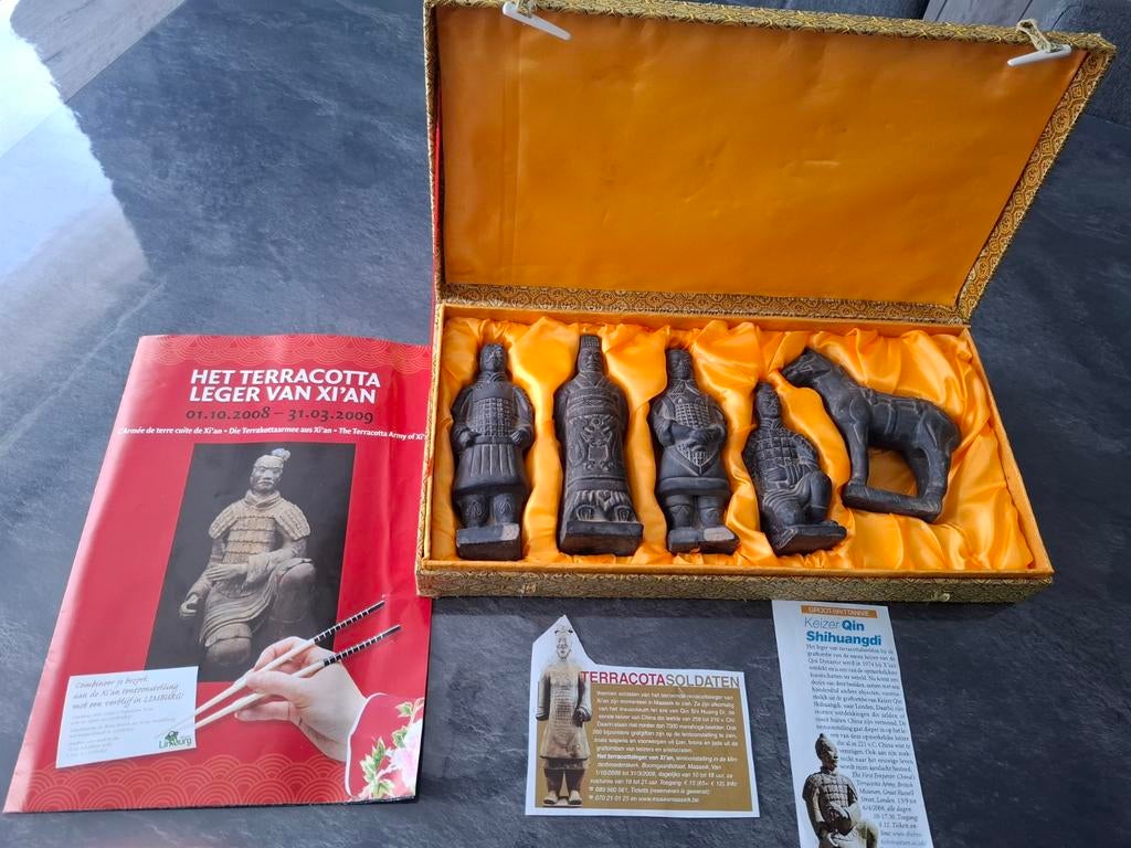 Terracotta leger van xi'an, Ophalen