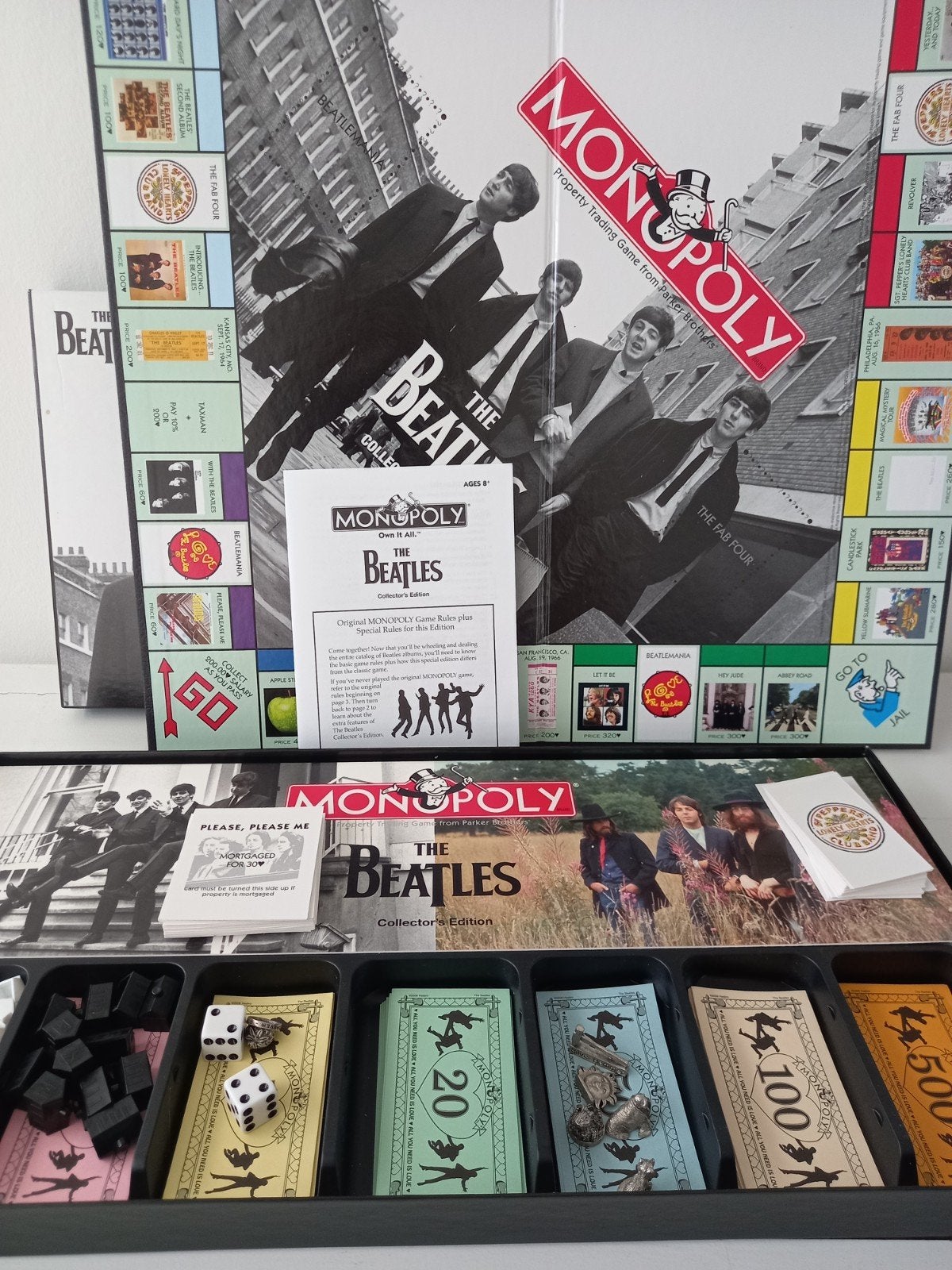 Beatles monopoly, Ophalen
