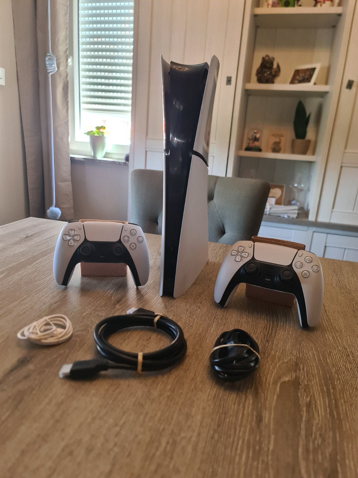Playstation 5 Slim Digital Edition + Controller | Als Nieuw, Consoles de jeu & Jeux vidéo, Enlèvement, Comme neuf, Playstation 5