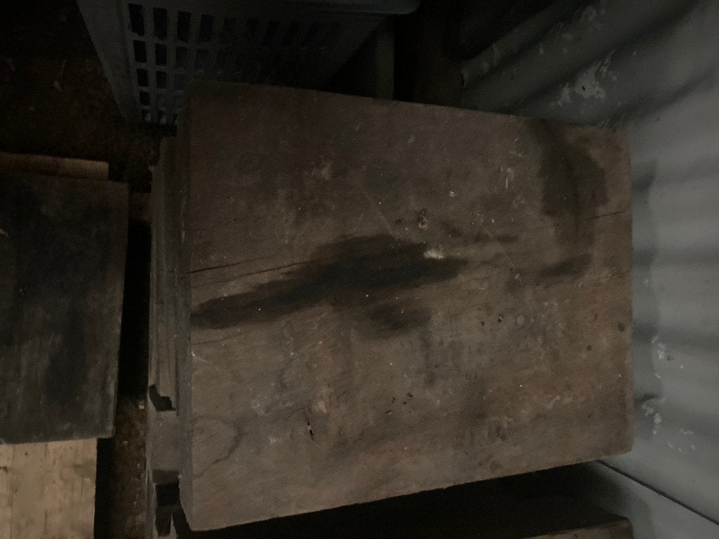 Grosse cale en chêne, Bois, Enlèvement, Utilisé