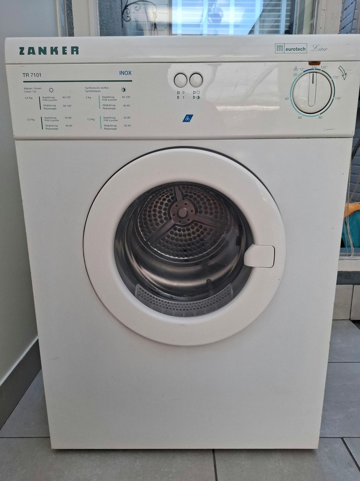 Zanker droogkast tr 7101, Elektronische apparatuur, Droogkasten, Ophalen, Zo goed als nieuw