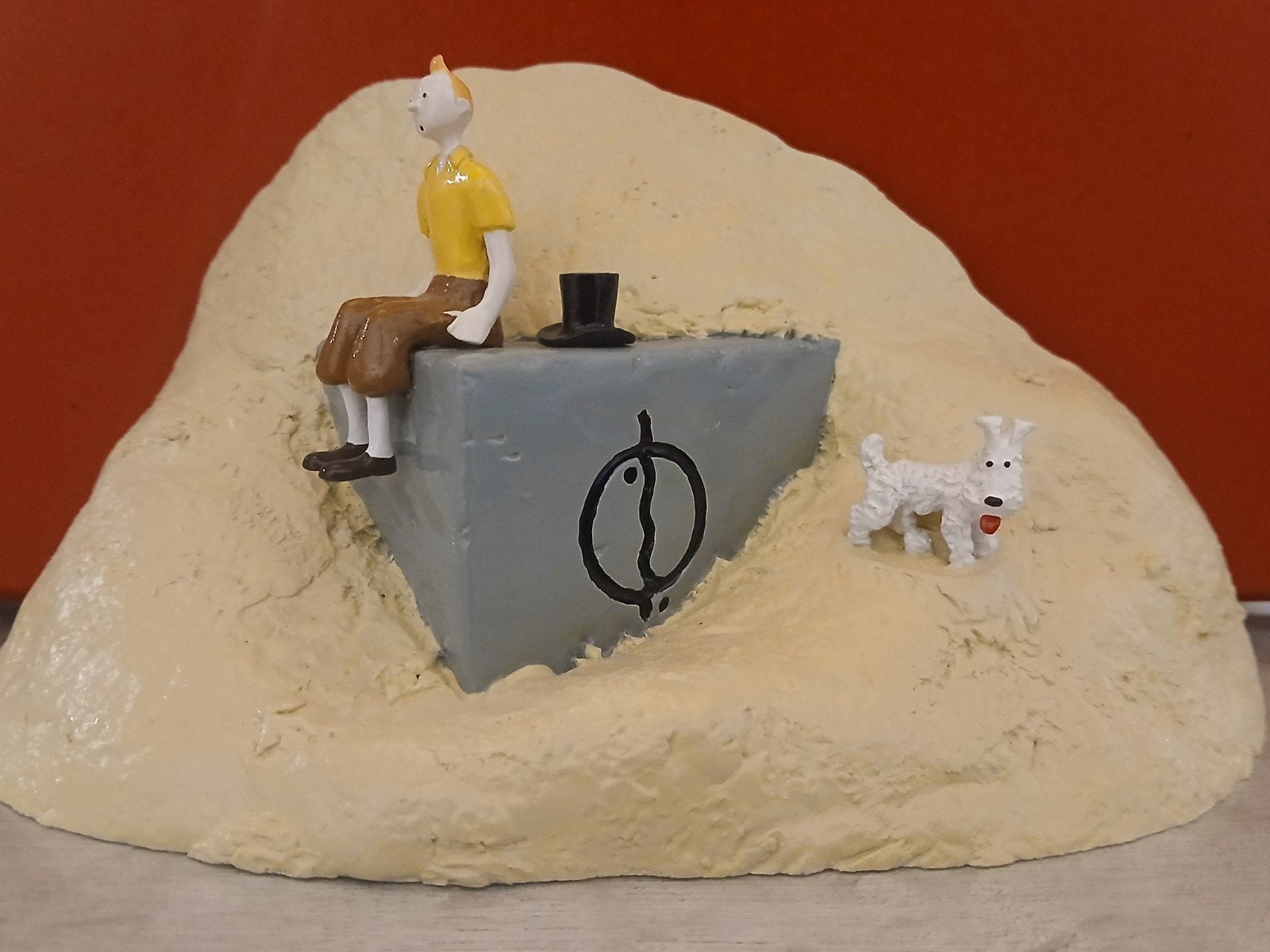 Tintin -Pixi 4536 - La Porte du Pharaon, Enlèvement, Tintin, Comme neuf, Statue ou Figurine