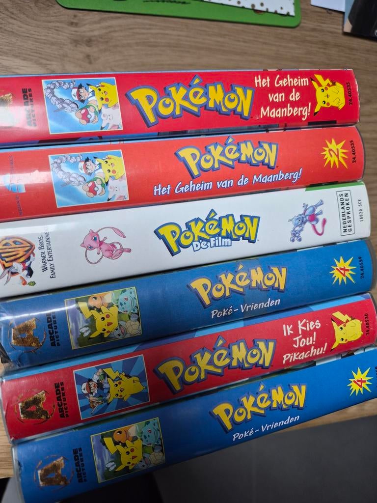 Pokemon VHS cassettes, Cd's en Dvd's, Ophalen of Verzenden