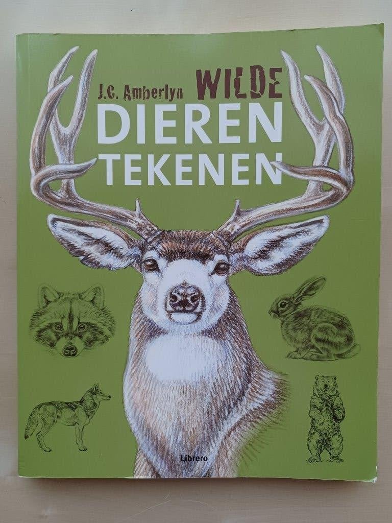 Wilde Dieren Tekenen, Ophalen of Verzenden, Gelezen, Tekenen en Schilderen, J.C. Amberlyn