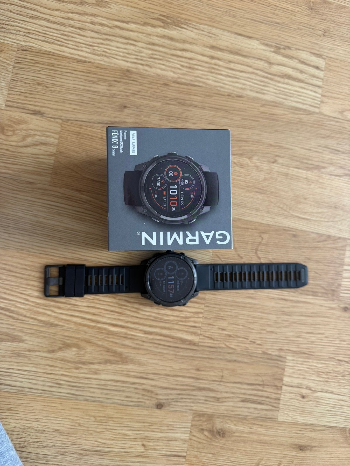 Garmin Fenix 8 solar 51mm, Ophalen of Verzenden, Zo goed als nieuw