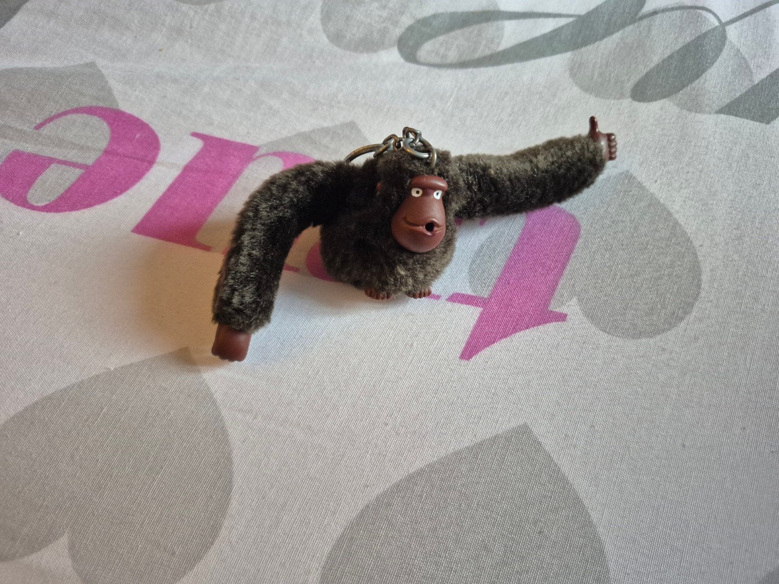 kipling sleutelhanger aapje vintage naam amelie 4cm, Ophalen of Verzenden