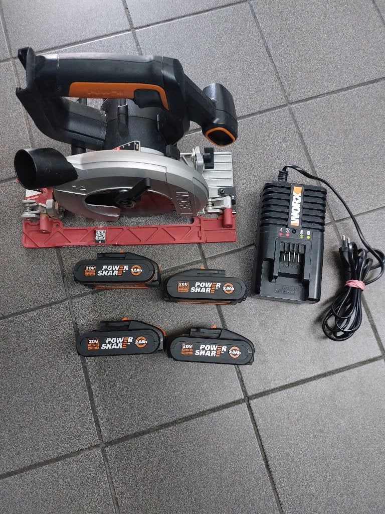 worx wx530.9 20v zo goed als nieuw., Ophalen of Verzenden, Zo goed als nieuw
