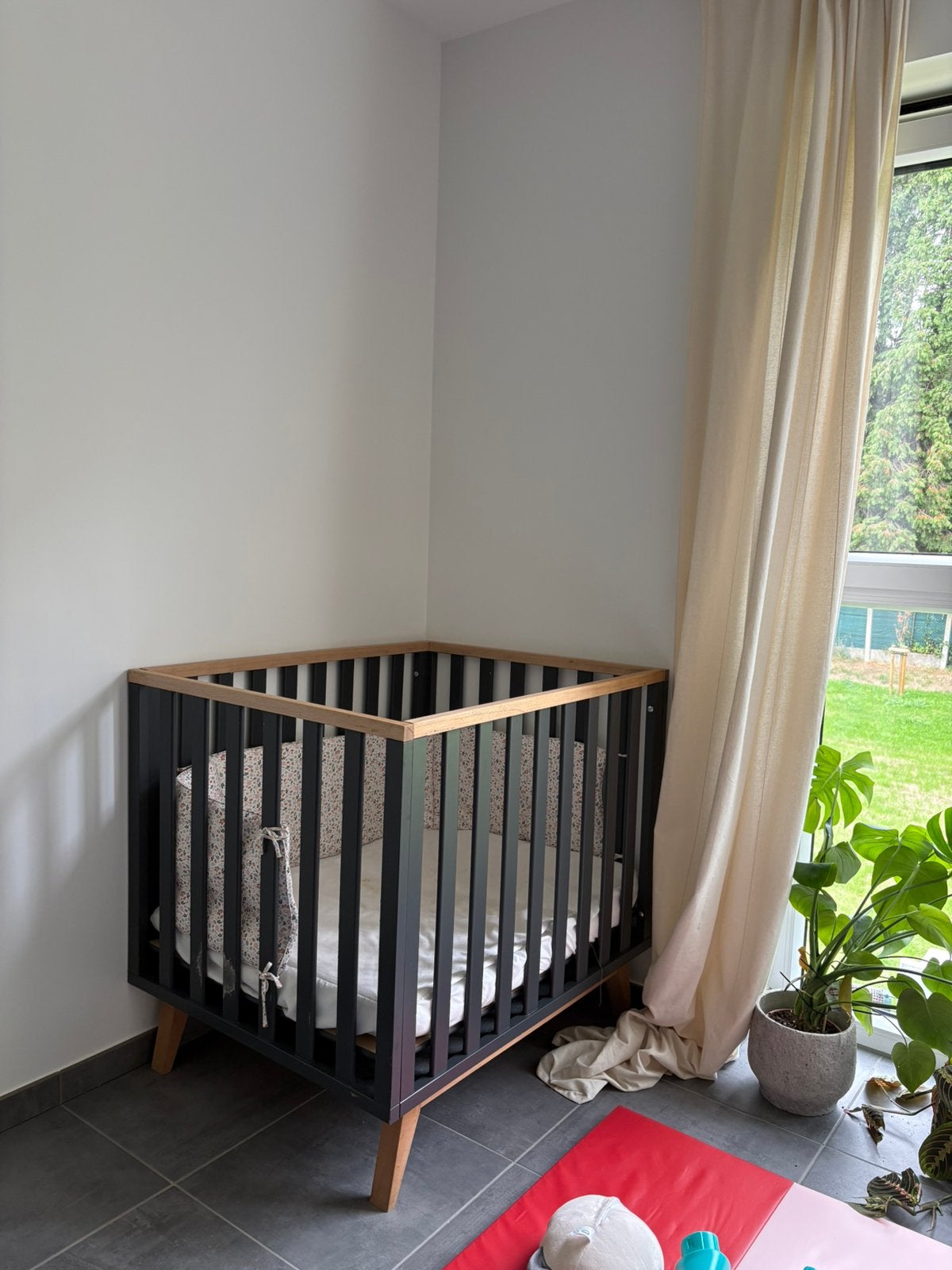 Parc bébé + tour + matelas, Enlèvement, Utilisé
