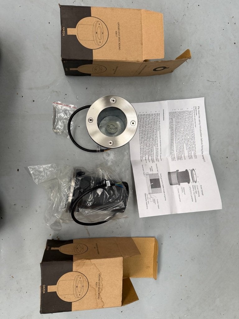 QAZQA Basic Round grondspots, Ophalen, Nieuw, Spots, Led
