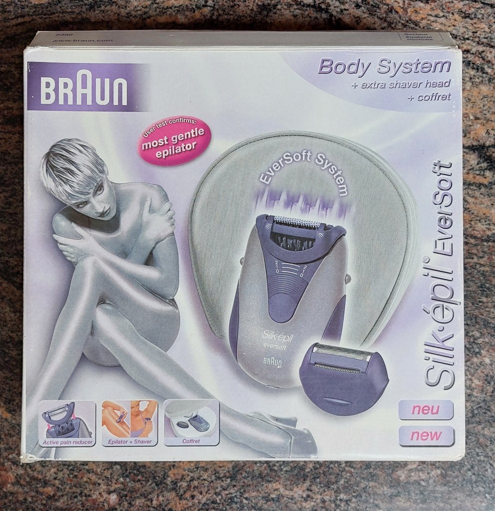 Braun - Silk-épil EverSoft BS - Épilateur et rasoir, Electroménager, Équipement de Soins personnels, Comme neuf, Rasage ou Épilation