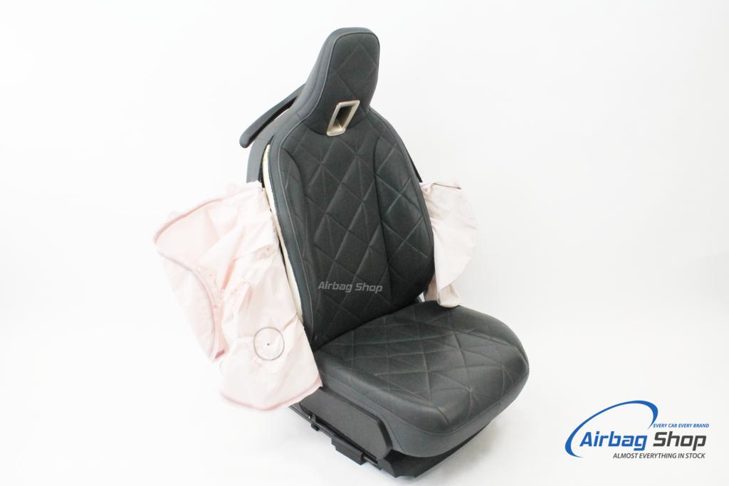 Réparation de couture de siège cuir BMW iX3