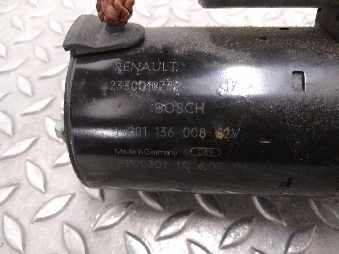 RENAULT CLIO STARTMOTOR 2013, Enlèvement ou Envoi, Utilisé, Stiba membre