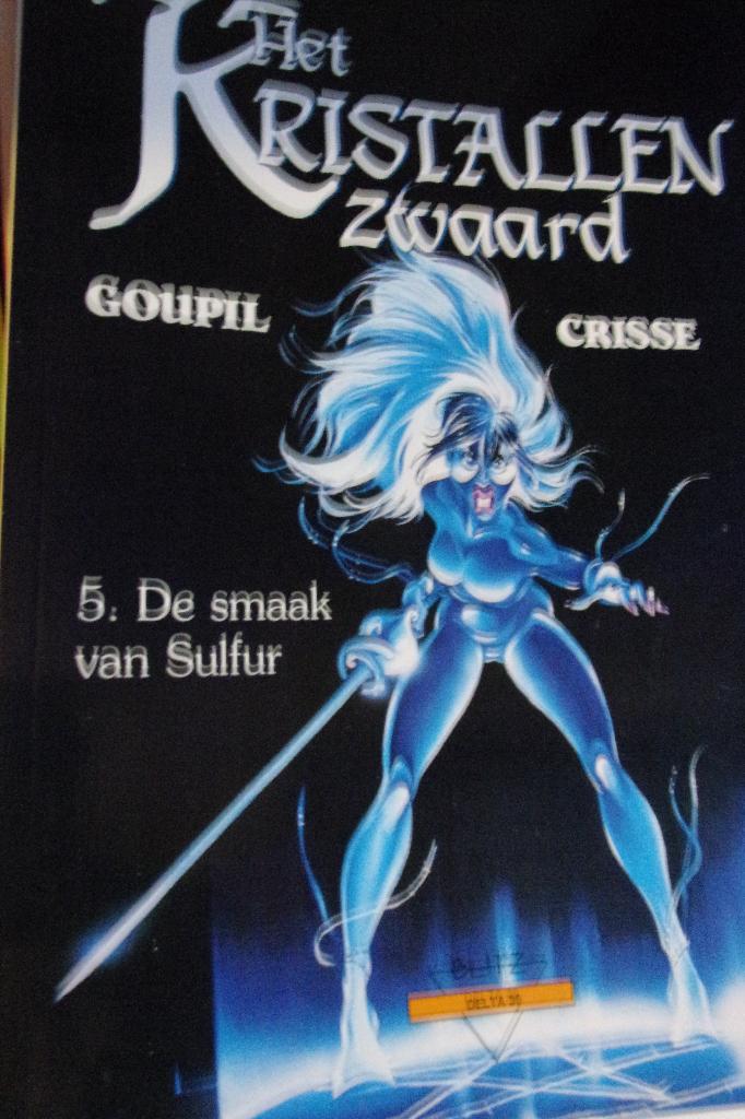 het kristallen zwaard  complete reeks nr 1 tot en met 5, Boeken, Ophalen of Verzenden