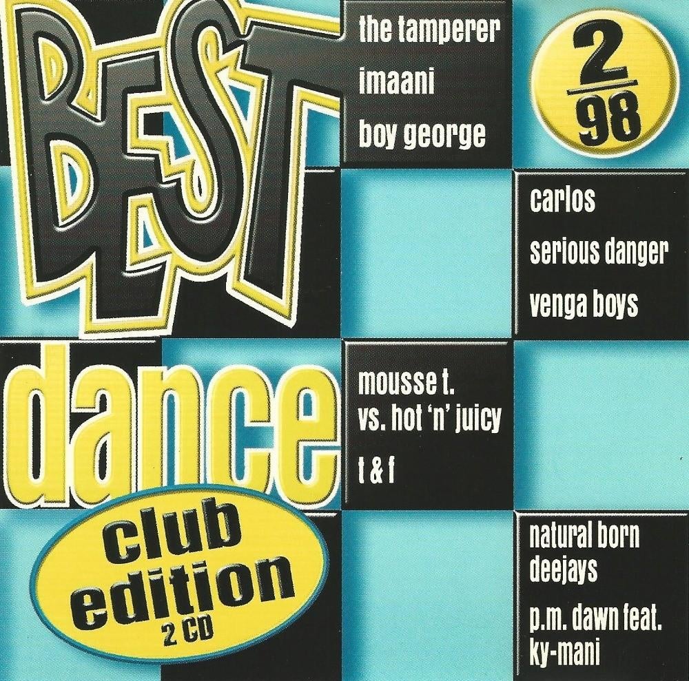 2CD * BEST DANCE 2/98 - CLUB EDITION, CD & DVD, CD | Dance & House, Enlèvement ou Envoi, Comme neuf, Dance populaire