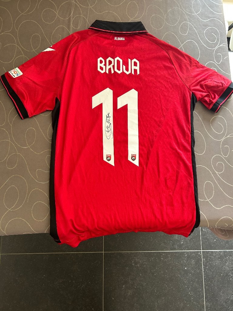 Armando Broja Gesigneerd + Gedragen, Verzamelen, Ophalen, Gebruikt, Shirt