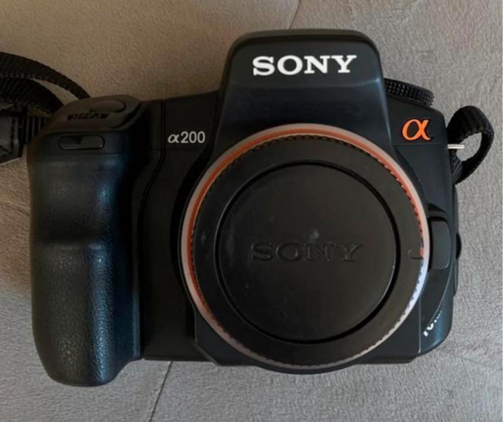 Sony Alpha 200 A-Mount Camera, Verzenden, Zo goed als nieuw, Sony