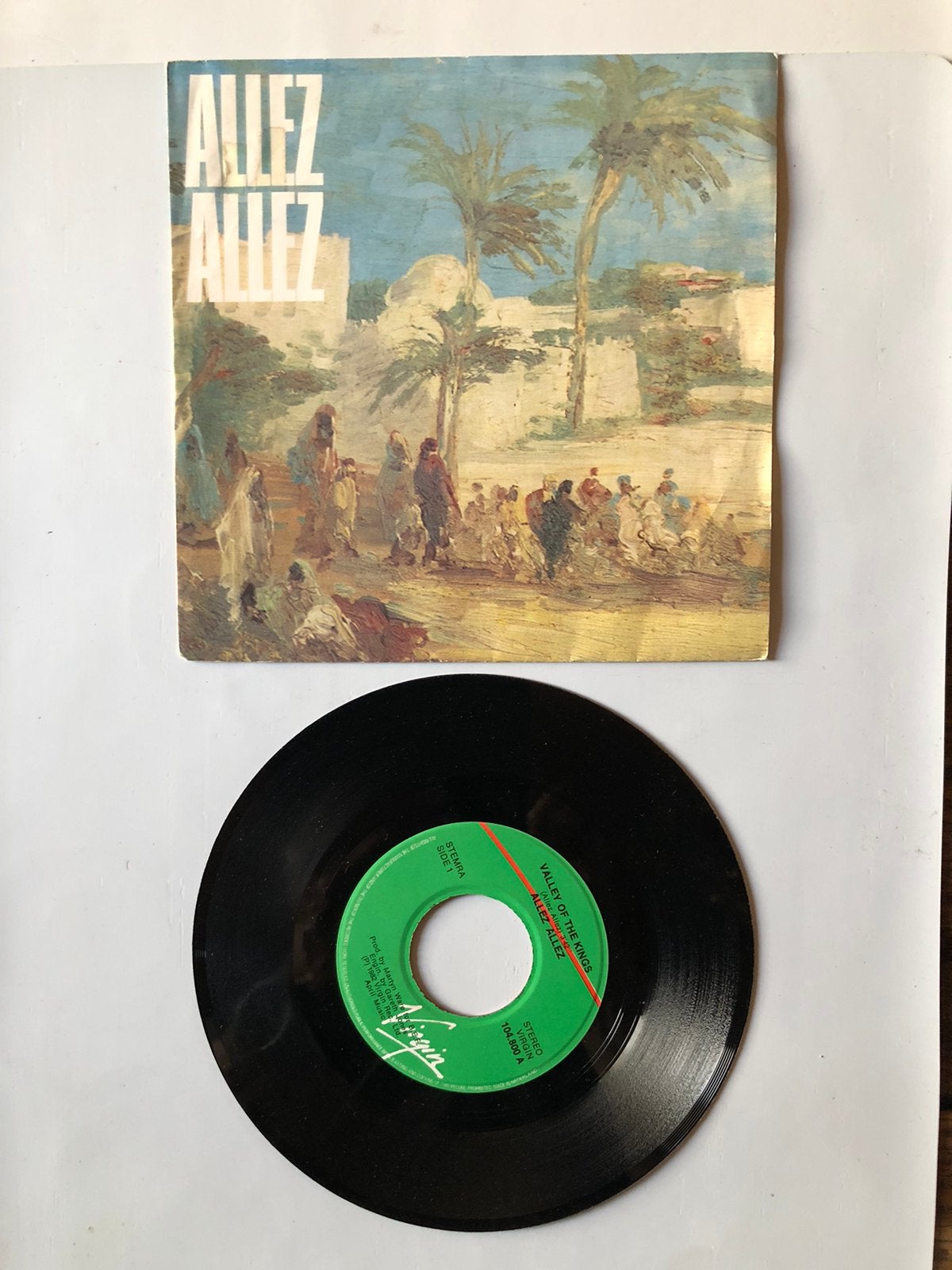 Allez Allez: valley of the kings ( belpop; 1982), Verzenden, Zo goed als nieuw