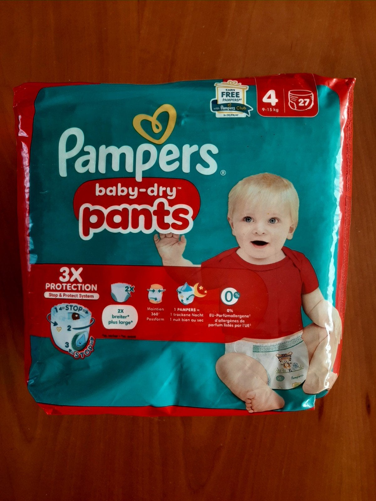 Pampers baby-dry pants, maat 4., Kinderen en Baby's, Ophalen of Verzenden