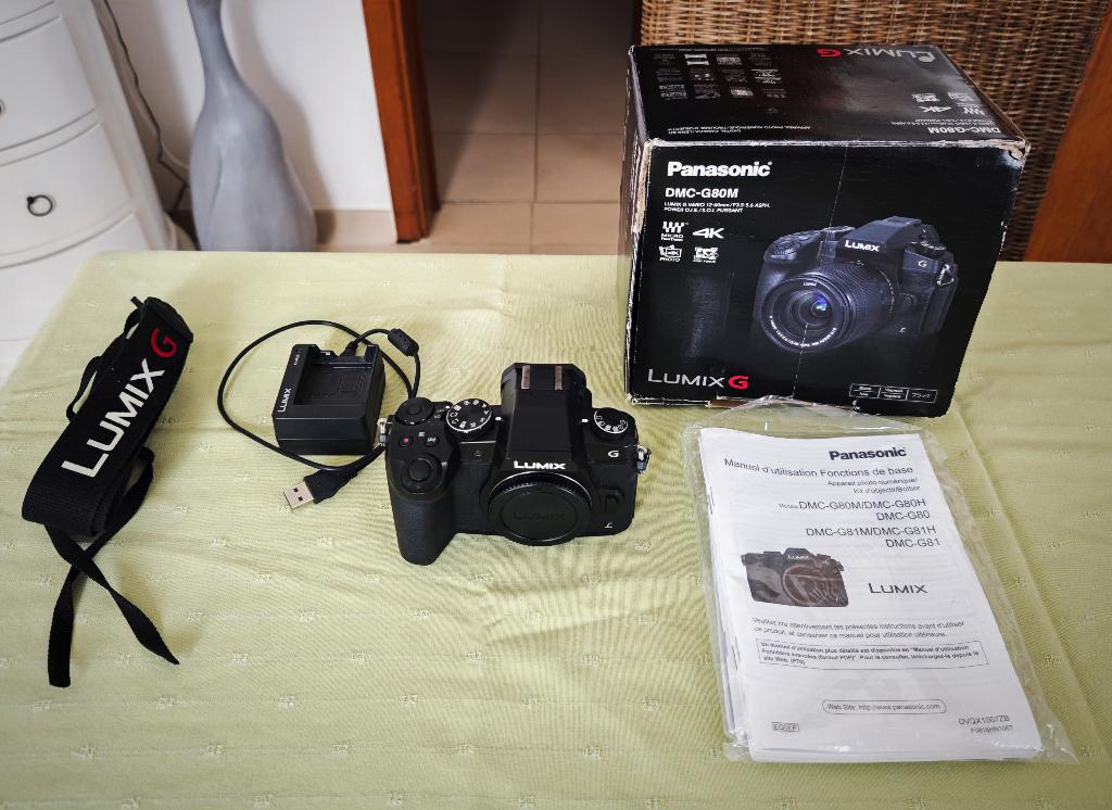 Panasonic Lumix G80 (behuizing zonder lens), Ophalen of Verzenden, Gebruikt, Overige Merken