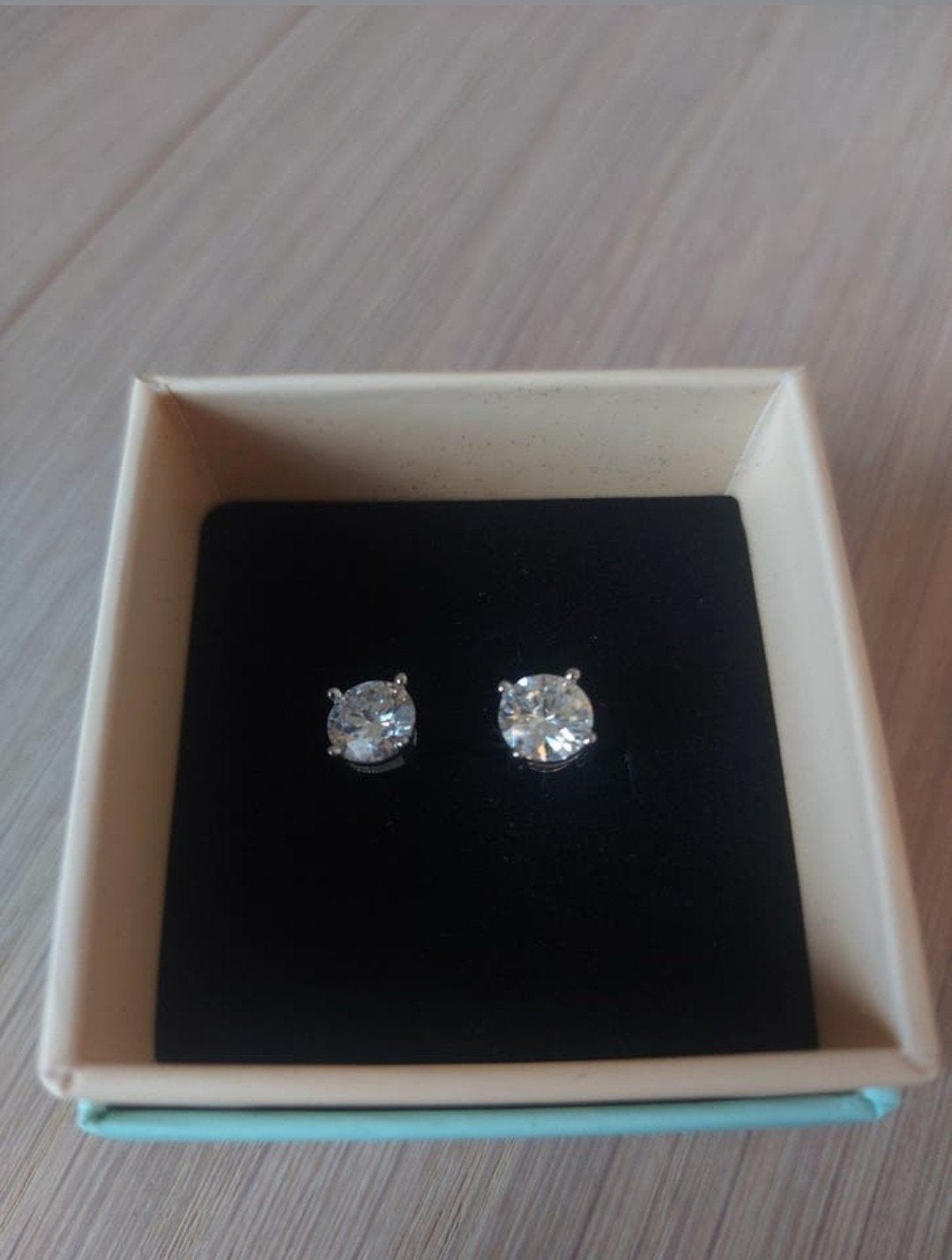 Moissanite diamant met GRA certificaat, Nieuw, Ophalen of Verzenden, Met edelsteen, Knopjes of Stekers