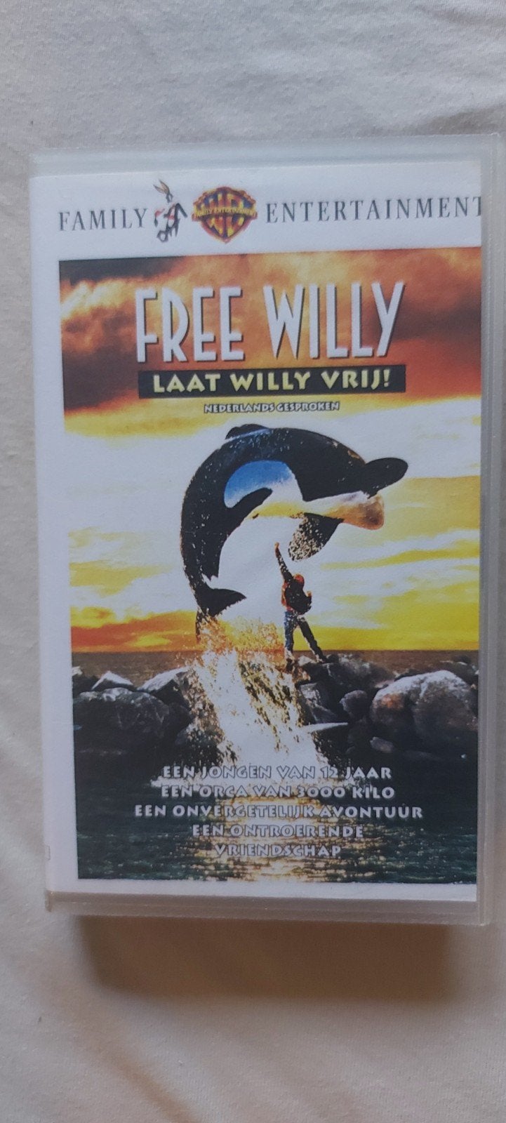 Videobanden Free Willy en Flipper (3 stuks), Ophalen of Verzenden, Gebruikt
