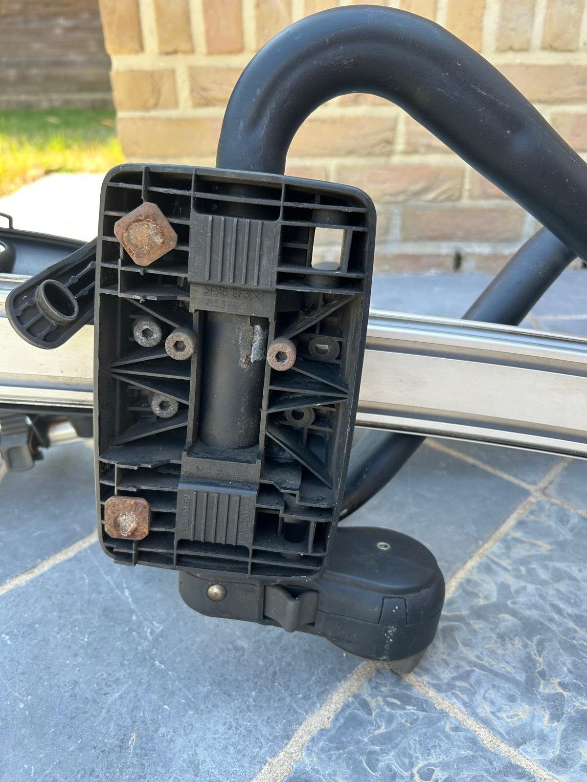 Thule fietsdrager voor dakdragers, Ophalen, Gebruikt, Dakdrager