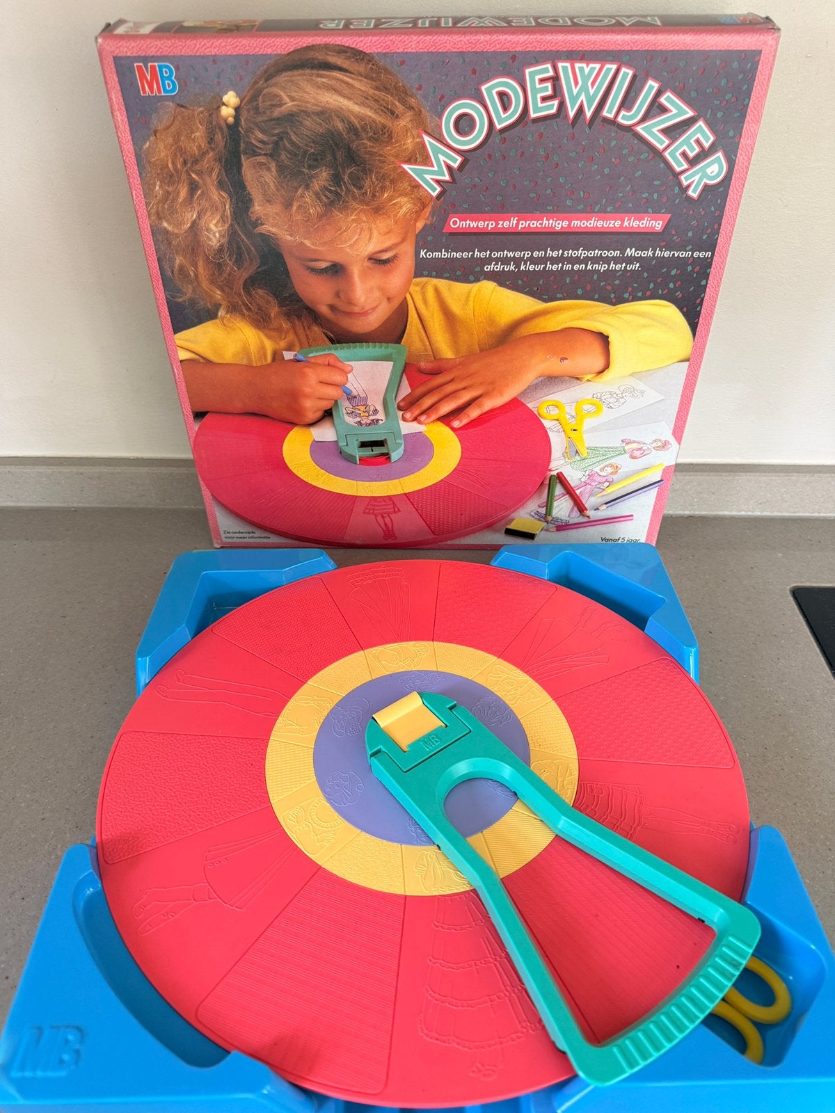 Vintage modewijzer spel mb, Enlèvement ou Envoi, Utilisé