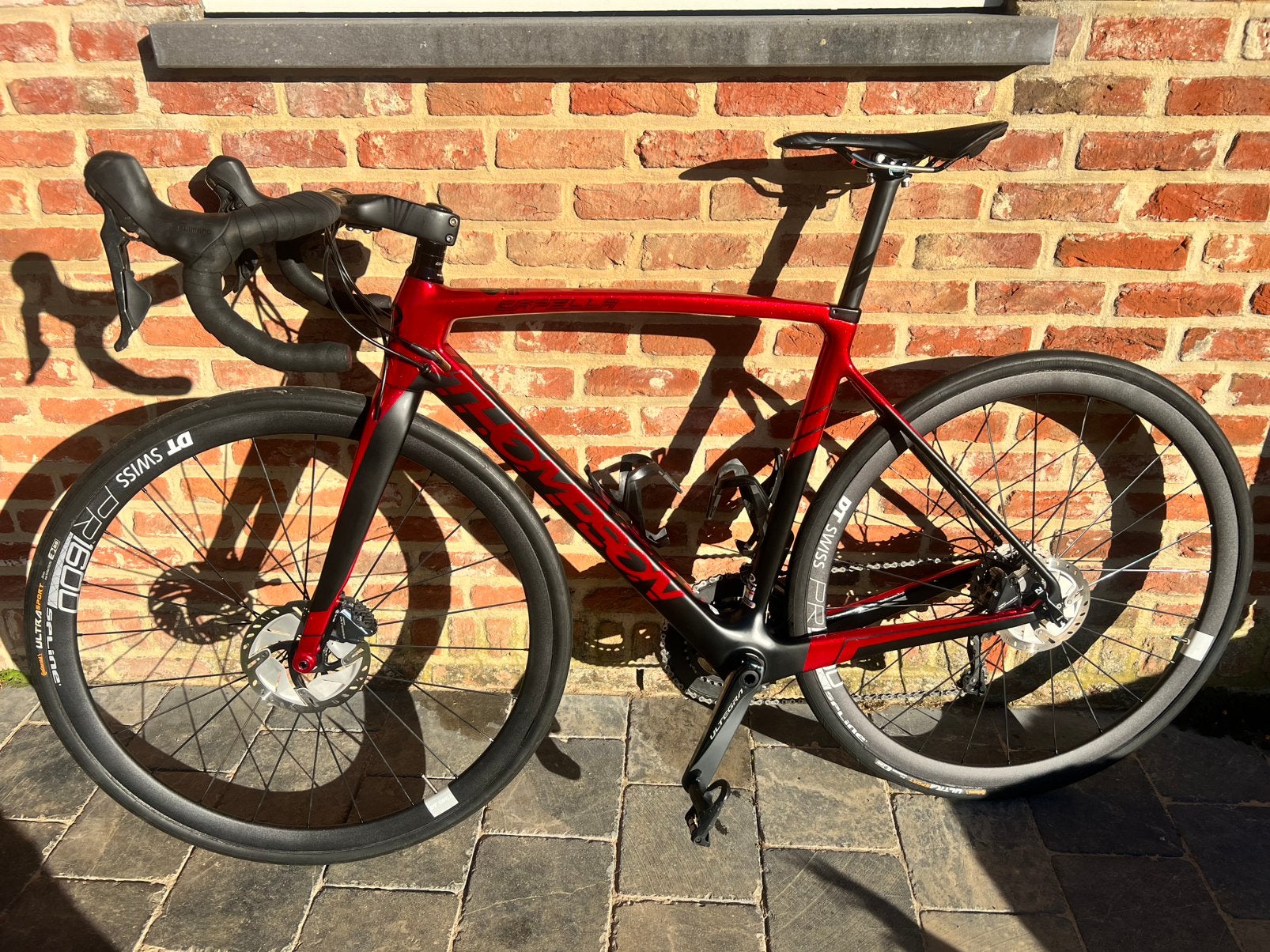 Koersfiets Thompson Capella full carbon, Fietsen en Brommers, Ophalen, Zo goed als nieuw, Carbon