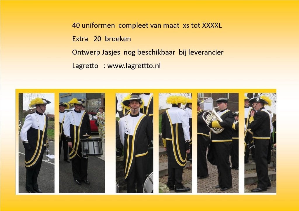 uniformen muziek band, Musique & Instruments, Musiques & Instruments Autre, Enlèvement