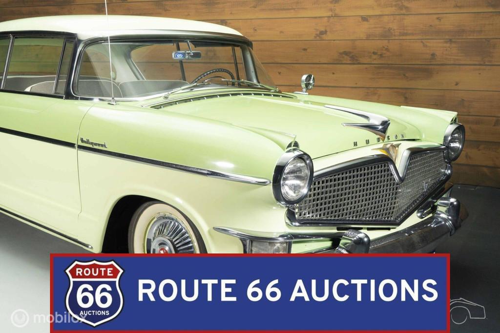 Hudson Hornet Special V8 Hollywood Hardtop | 1956 | Route 66, Auto's, Oldtimers, Overige merken, Zwart, Bedrijf, Handgeschakeld