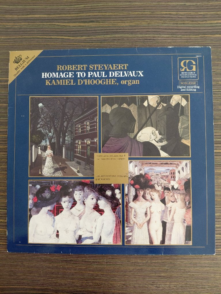 Paul Delvaux LP Vinyl, Antiek en Kunst, Kunst | Litho's en Zeefdrukken, Ophalen
