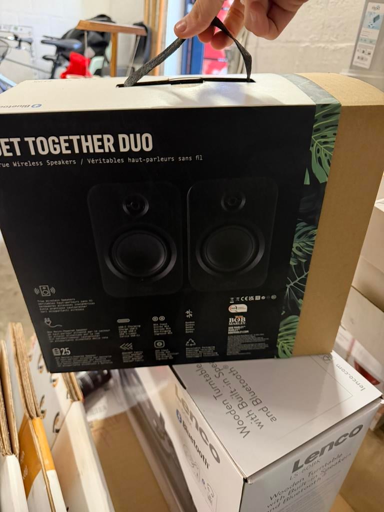 Marley Get Together Duo Speakers, Informatique & Logiciels, Cartes vidéo, Enlèvement, Comme neuf