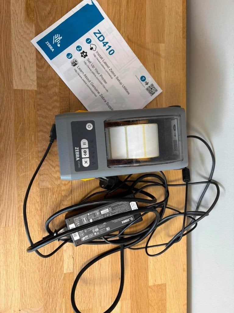 Zebra ZD410 Direct Thermal Barcode 2" Label Printer, Computers en Software, Labelprinters, Ophalen, Gebruikt, Etiket, Zebra