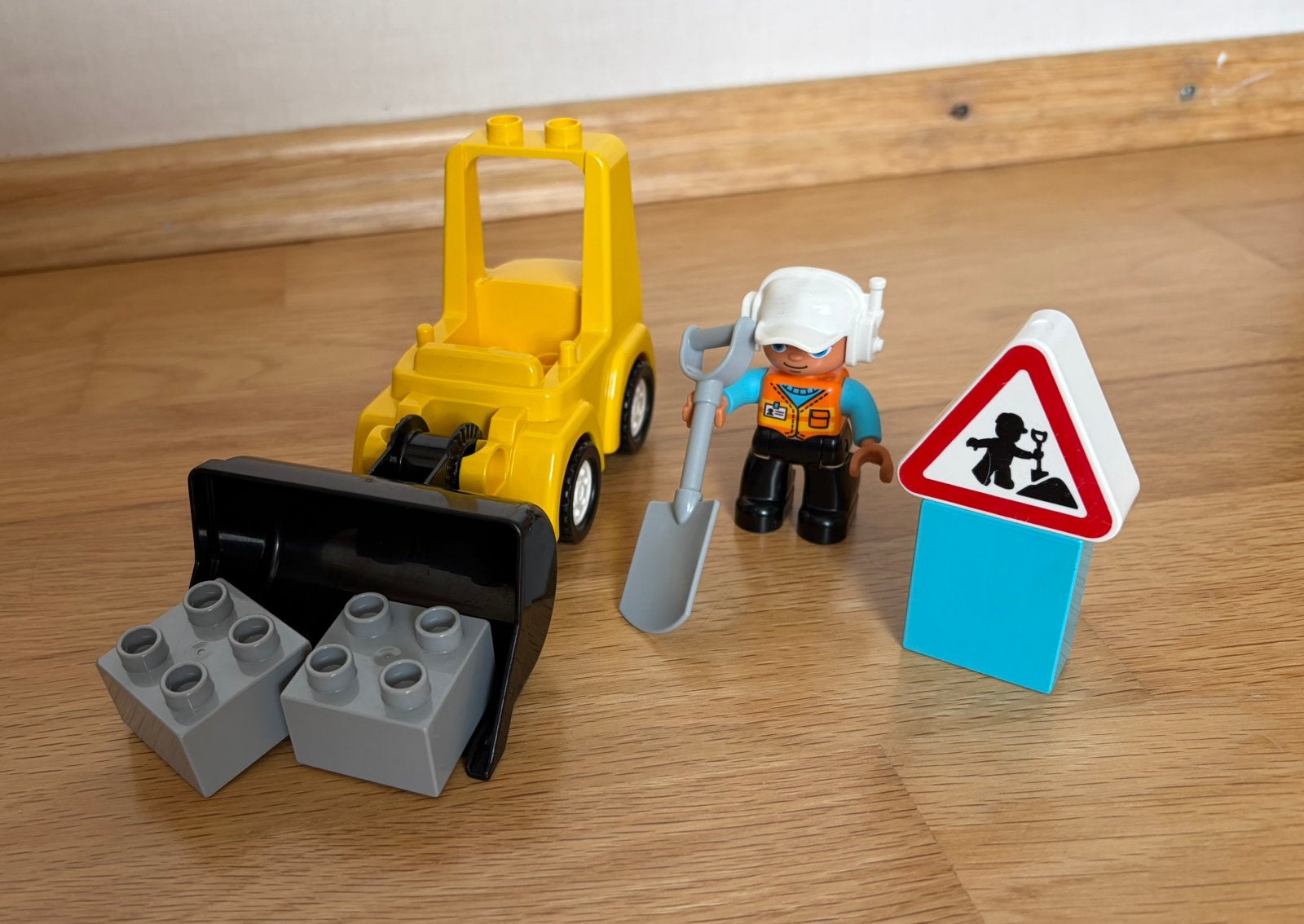 Duplo bulldozer, Ophalen of Verzenden, Zo goed als nieuw