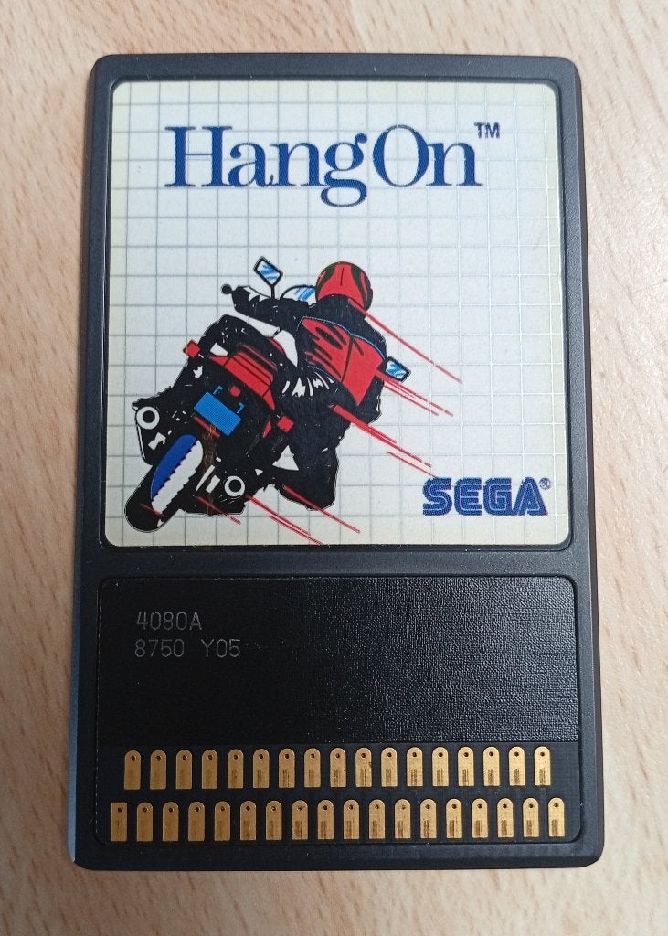 Hang on (Sega card), Consoles de jeu & Jeux vidéo, Enlèvement ou Envoi, Utilisé, Master System