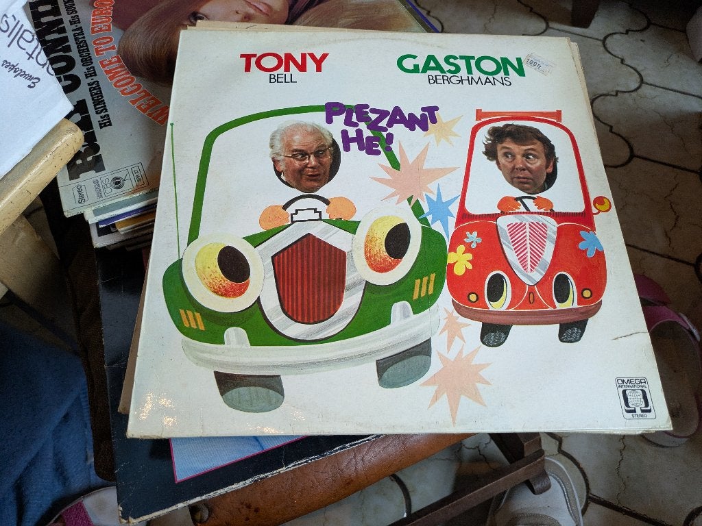 Tony Bell - Gaston Berghmans, Cd's en Dvd's, Vinyl | Nederlandstalig, Ophalen of Verzenden, Gebruikt