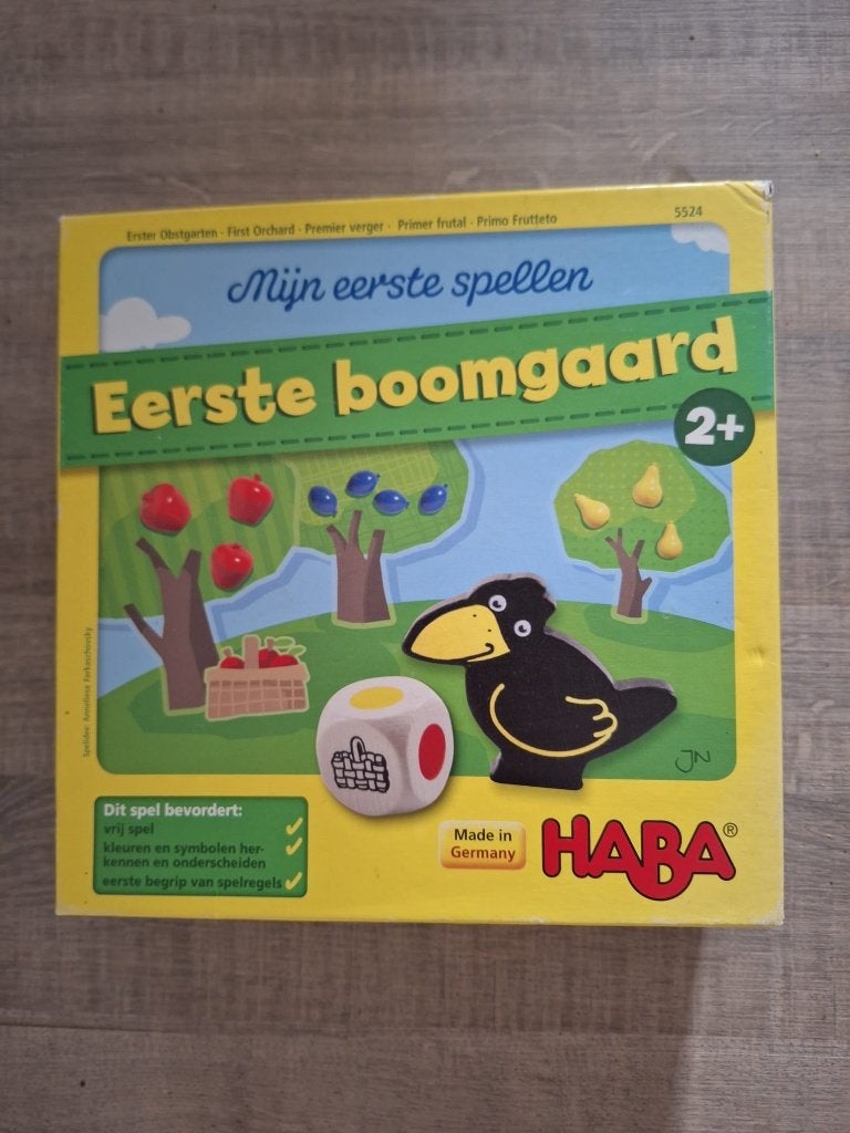 Eerste boomgaard Haba, Enlèvement, Utilisé