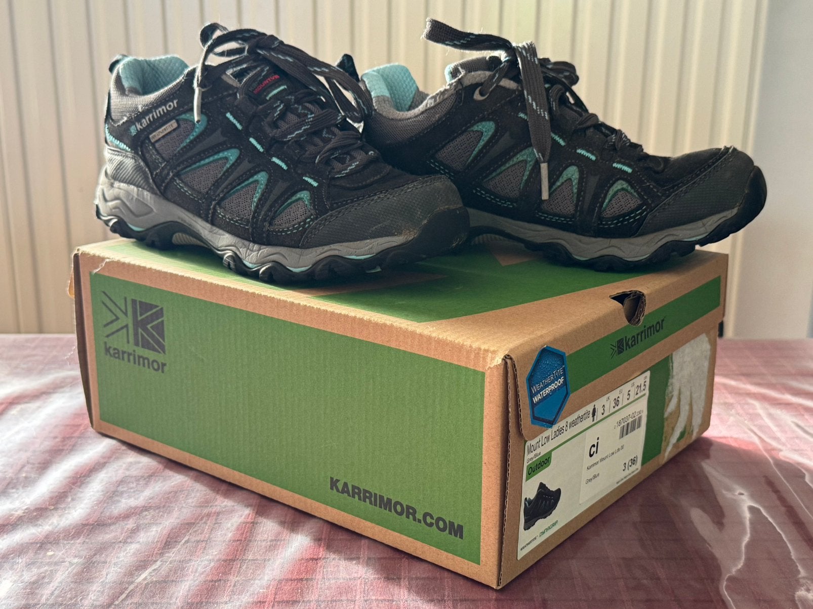 Chaussures de randonnée Karrimor - taille 36, Enlèvement, Utilisé, Chaussures