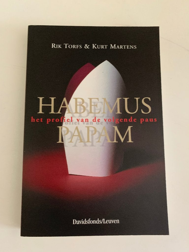 Habemus Papam het profiel van de volgende Paus Rik Torfs,, Livres, Religion & Théologie, Enlèvement ou Envoi, Neuf, Christianisme | Catholique