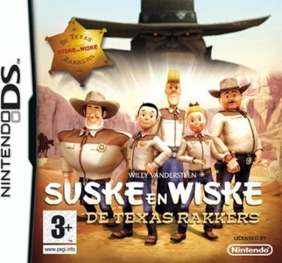 Suske en Wiske De Texas Rakkers, Games en Spelcomputers, Avontuur en Actie, 1 speler, Ophalen of Verzenden, Zo goed als nieuw