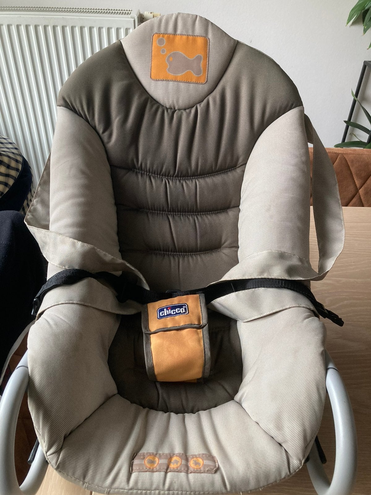 Babywipstoel, Kinderen en Baby's, Ophalen, Gebruikt, Wipstoel, Met gordel(s) of riempje(s)