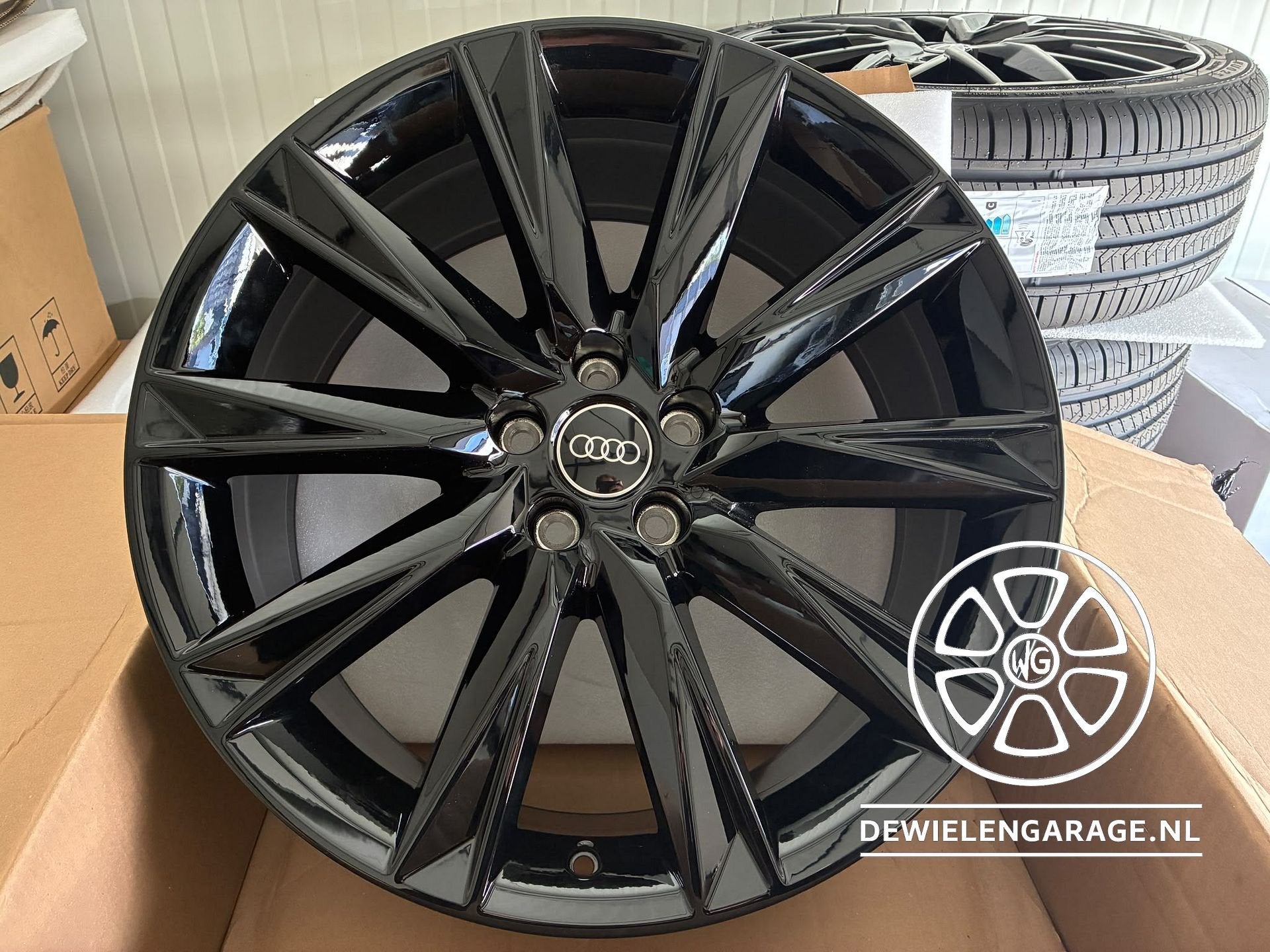 4x 20 inch Audi Origineel Velgen Q8 E-Tron A7 A6 enz 5x112, Neuf, Véhicule de tourisme, -, 20 pouces